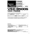 Cover page of PIONEER VSX7500S Service Manual