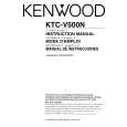 Cover page of KENWOOD KTC-V500N Owner's Manual