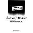 Cover page of PIONEER SA9800 Service Manual