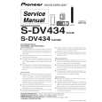 Cover page of PIONEER S-DV434/XJC/E Service Manual