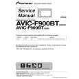 Cover page of PIONEER AVIC-F900BT/XS/EW5 Service Manual