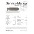Cover page of TECHNICS SAEX310 Service Manual