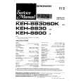 Cover page of PIONEER KEH8800ES Service Manual