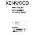Cover page of KENWOOD DNX8220BT Owner's Manual