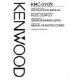 Cover page of KENWOOD KRC-270N Owner's Manual