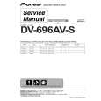 Cover page of PIONEER DV-696AV-G Service Manual