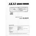 Cover page of AKAI CD-M630 Service Manual