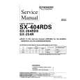 Cover page of PIONEER SX404RDS Service Manual