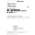 Cover page of PIONEER S-W105 Service Manual