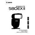 Cover page of CANON 580EXII Owner's Manual