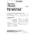 Cover page of PIONEER TSWX75A Service Manual