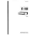 Cover page of KENWOOD KT-1100 Owner's Manual