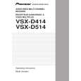 Cover page of PIONEER VSX-D414 Owner's Manual