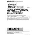Cover page of PIONEER AVH-P4950DVD/RC Service Manual