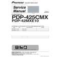 Cover page of PIONEER PDP-42FXE10 Service Manual