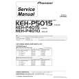 Cover page of PIONEER KEH-P4010-3 Service Manual