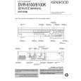 Cover page of KENWOOD DVT6100 Service Manual