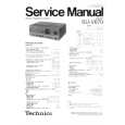 Cover page of TECHNICS SUV670 Service Manual