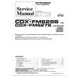 Cover page of PIONEER CDX-FM627S UC ES EW Service Manual