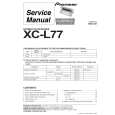 Cover page of PIONEER XC-L77/NVXK Service Manual