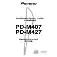 Cover page of PIONEER PD-M427/RFXJ Owner's Manual