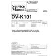 Cover page of PIONEER DVK101 I Service Manual