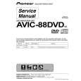 Cover page of PIONEER AVIC-88DVD Service Manual
