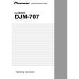 Cover page of PIONEER DJM-707/KUCXJ Owner's Manual