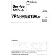 Cover page of PIONEER YPM-MG2196 Service Manual