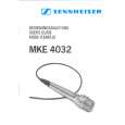 Cover page of SENNHEISER MKE 4032 Owner's Manual