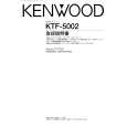 Cover page of KENWOOD KTF-5002 Owner's Manual