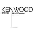 Cover page of KENWOOD KRC-165 Owner's Manual