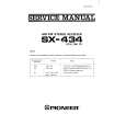 Cover page of PIONEER SX434 Service Manual