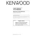 Cover page of KENWOOD VR-8050 Owner's Manual