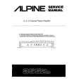 Cover page of ALPINE 3552S Service Manual