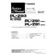 Cover page of PIONEER PL-Z460 Service Manual