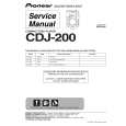 Cover page of PIONEER CDJ-200/KUCXJ Service Manual