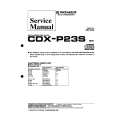 Cover page of PIONEER CDXP23S EW Service Manual