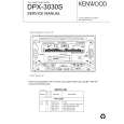 Cover page of KENWOOD DPX3030S Service Manual
