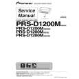 Cover page of PIONEER PRS-D1200M/XS/EW5 Service Manual