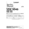 Cover page of PIONEER VSX434 Service Manual