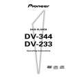 Cover page of PIONEER DV-344 Owner's Manual