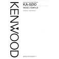 Cover page of KENWOOD KA5010 Owner's Manual