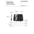 Cover page of KENWOOD KAC823 Service Manual