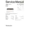 Cover page of TECHNICS SLPG340A Service Manual