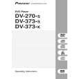 Cover page of PIONEER DV-373-S/RLXJ/NC Owner's Manual