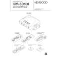 Cover page of KENWOOD KPASD100 Service Manual