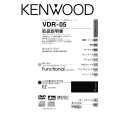 Cover page of KENWOOD VDR-05 Owner's Manual