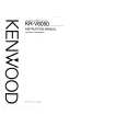 Cover page of KENWOOD KRV6050 Owner's Manual