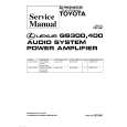 Cover page of PIONEER GS300 LEXUS AMPLIFIER Service Manual